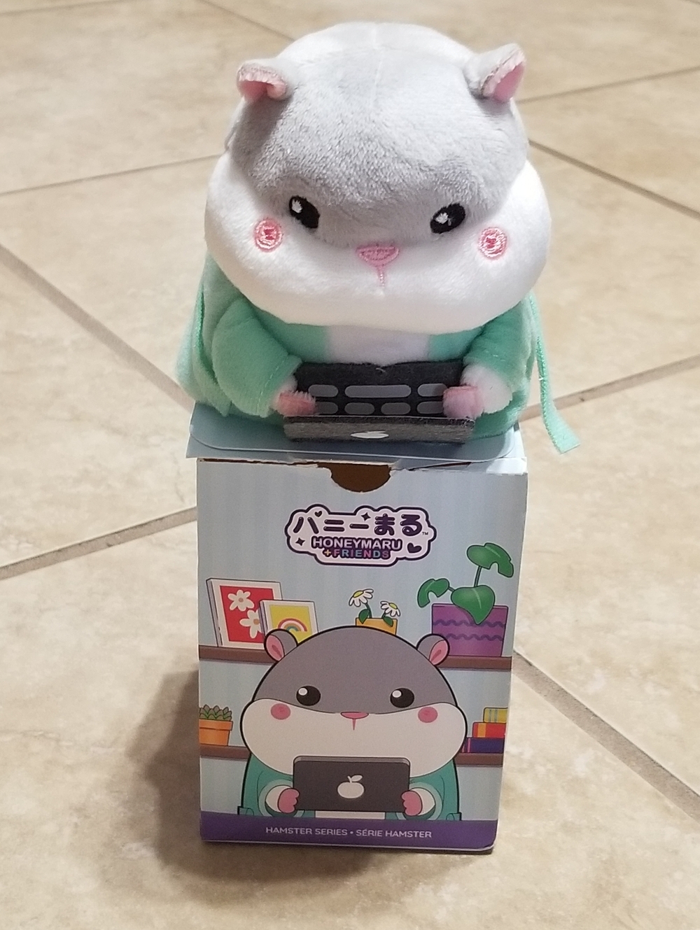 Honeymaru + Friends Hamster Blind Box Series: Laptop Hamster Plush